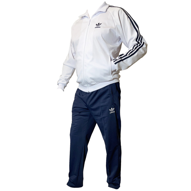 Спортивный костюм Adidas California белый в магазине Випкросс | Москва