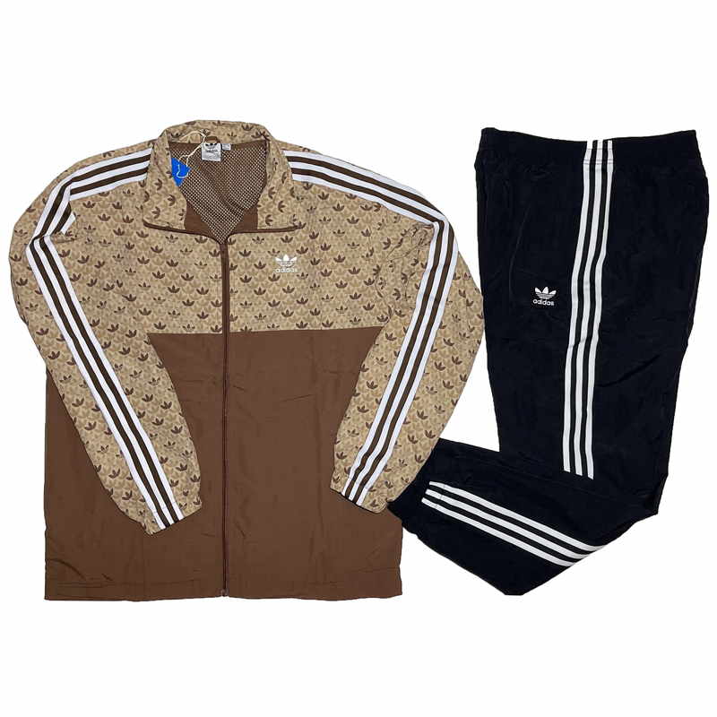 Спортивный костюм Adidas Multi Wind коричневый в магазине Випкросс | Москва