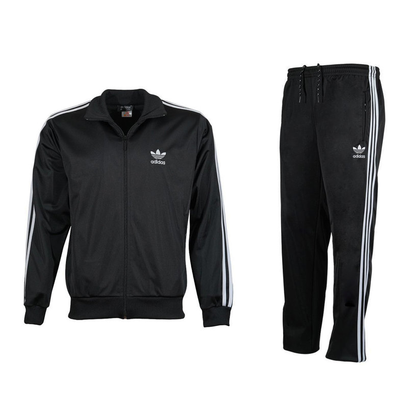 Спортивный костюм Adidas Bernd Schuster черный с белым в магазине Випкросс | Москва