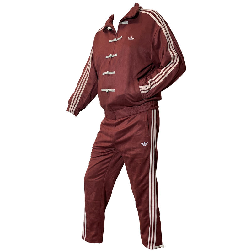 Спортивный костюм Adidas Tang бордовый в магазине Випкросс | Москва