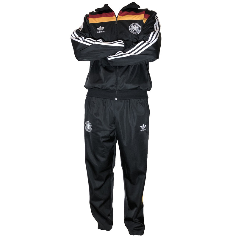 Спортивный костюм Adidas Bundes черный в магазине Випкросс | Москва