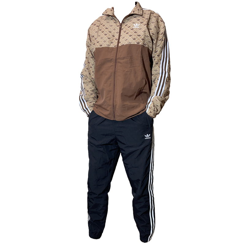 Спортивный костюм Adidas Multi Wind коричневый в магазине Випкросс | Москва