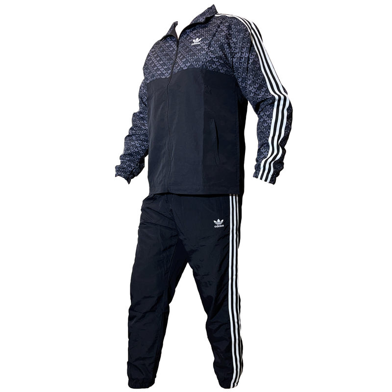 Спортивный костюм Adidas Multi Wind черный в магазине Випкросс | Москва