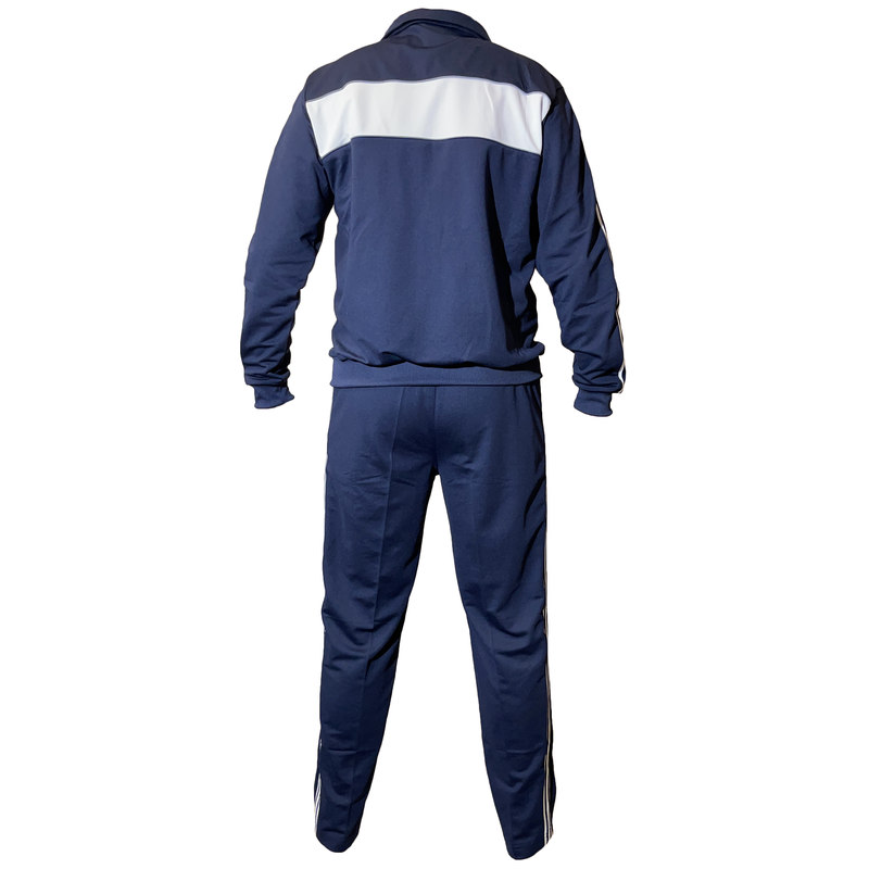 Спортивный костюм Adidas Track 3 - Stripes синий в магазине Випкросс | Москва